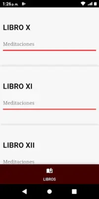 Meditaciones de Marco Aurelio android App screenshot 0