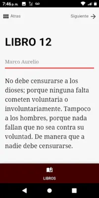 Meditaciones de Marco Aurelio android App screenshot 5