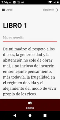 Meditaciones de Marco Aurelio android App screenshot 6